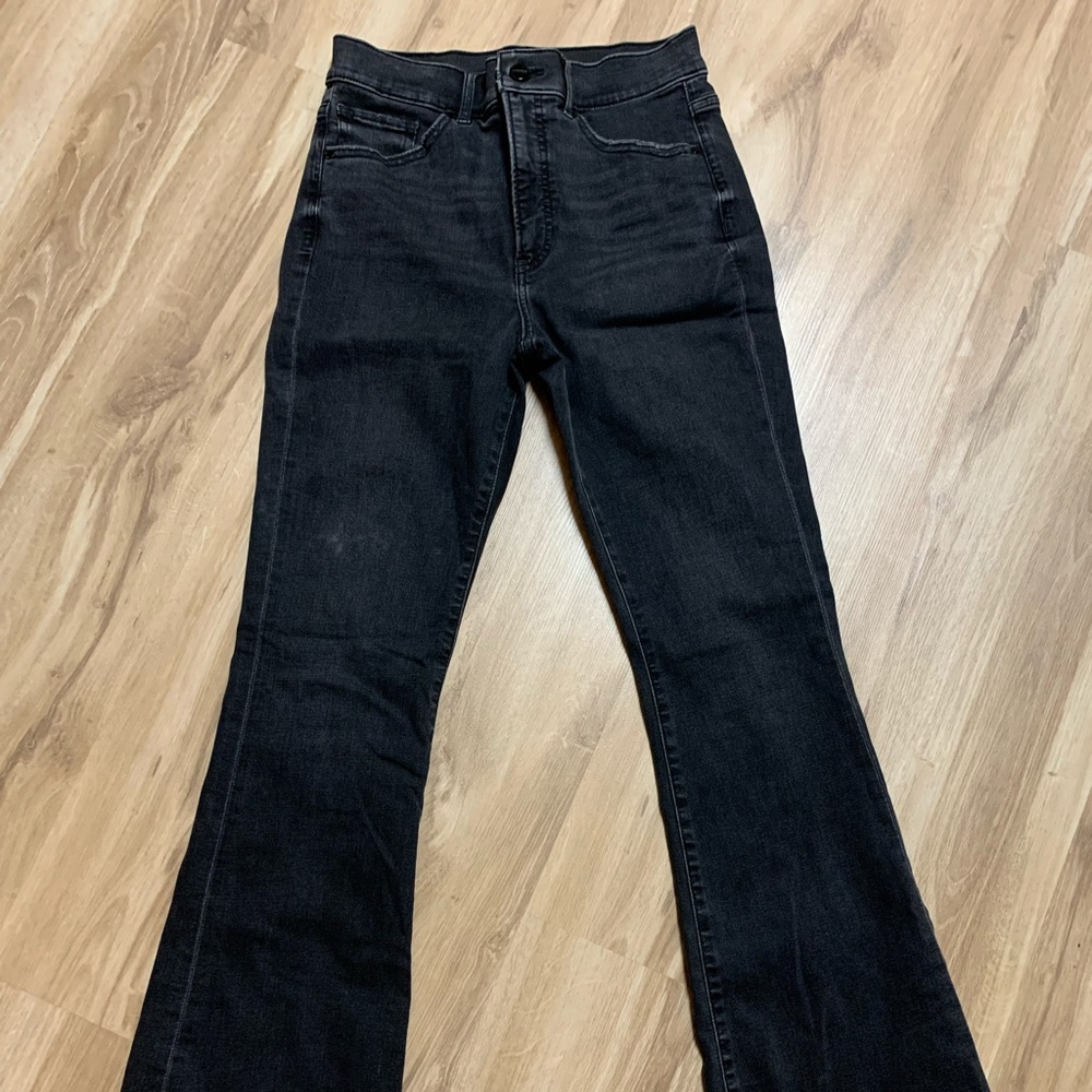 Express Size 8R Flare High Rise Jeans